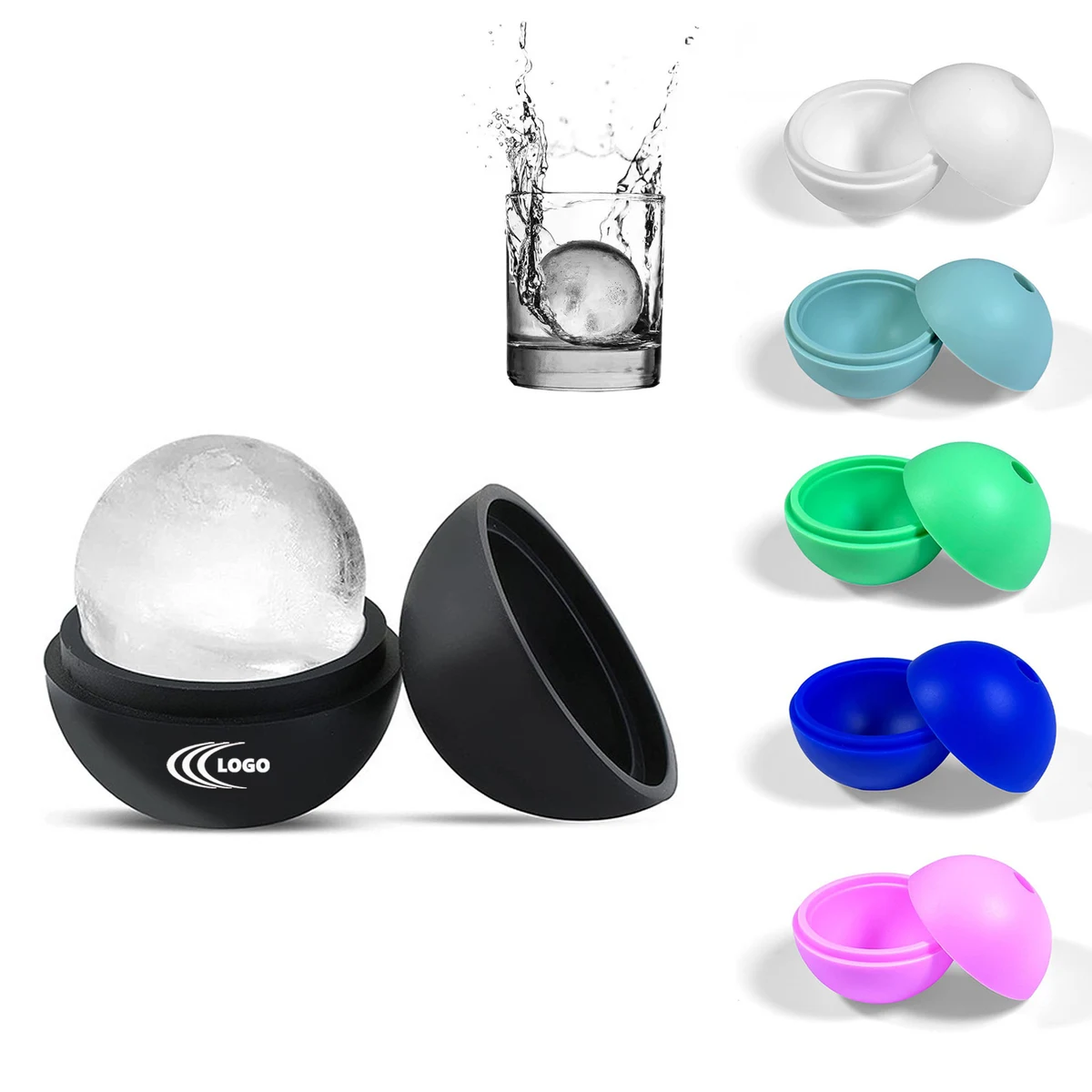 Reusable Silicone Ice Ball Maker 1