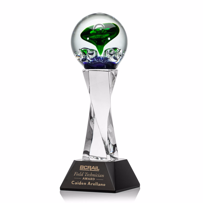 Aquarius Award on Langport Base - Black
