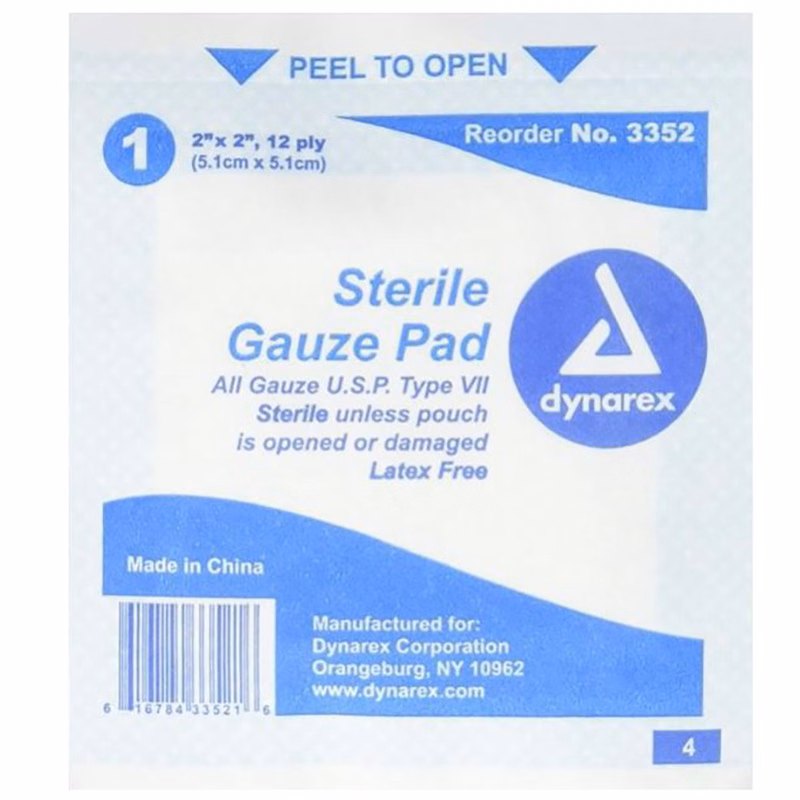 Gauze Pads - 2" x 2" Sterile