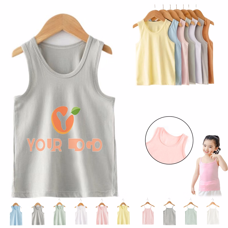 Childrens Pure Cotton Summer Vest