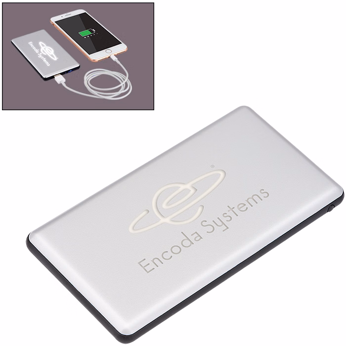 UL Certified Glow Power Bank – 4000 mAh
