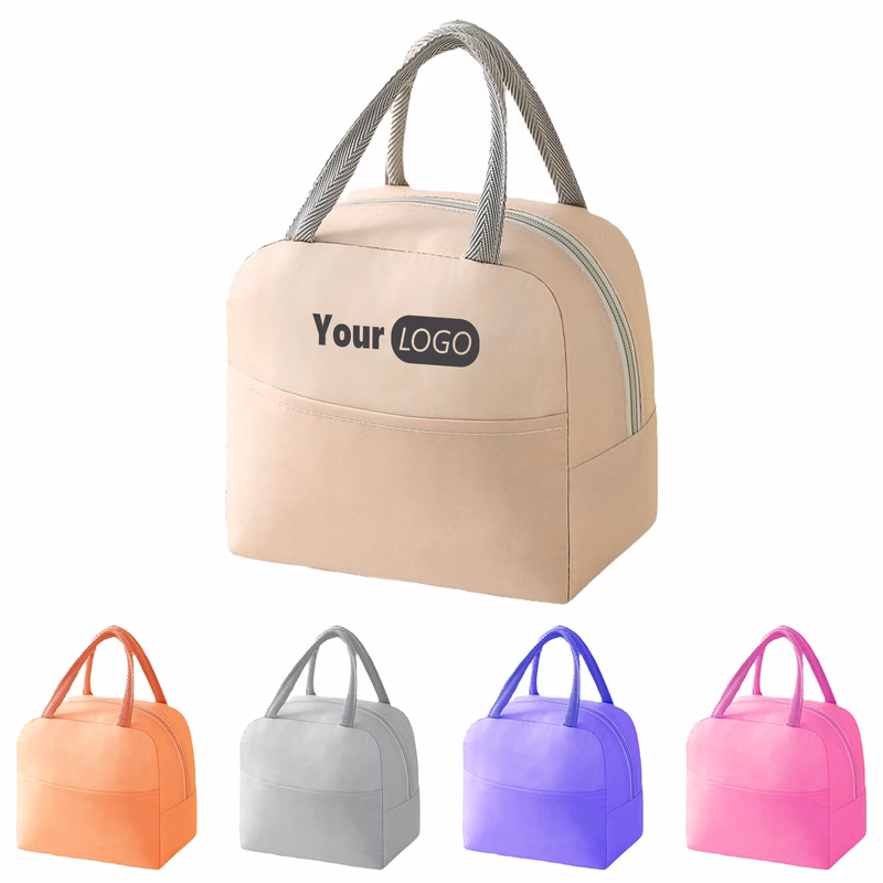 Oxford Customizable Solid Color Lunch Bag