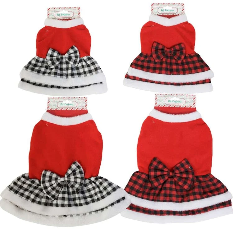 Christmas Pet Dress Costumes Assorted 1