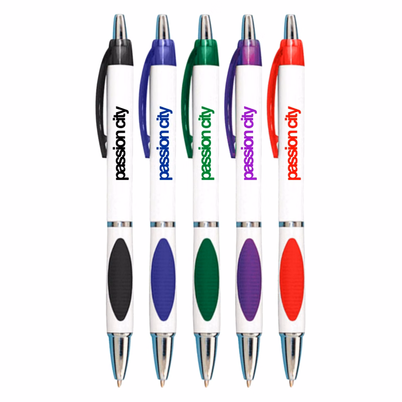 Union Printed - Vista Click Pen Rubber Grip