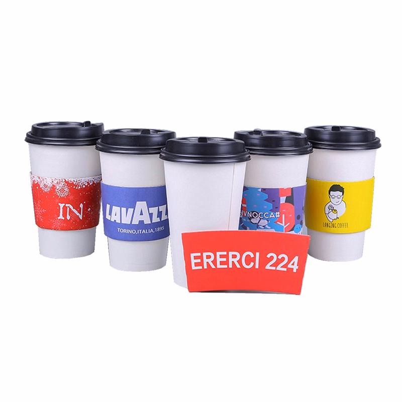 Insulated Kraft Coffee Cup Jaket