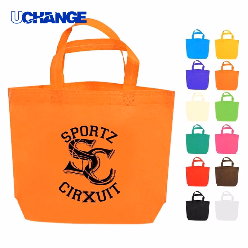 Heat-Sealed Non-Woven Shopping Bag Durable Retail Tote