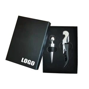 2 In 1 Wine Bottle Opener With Corkscrew And Wine Stopper 1