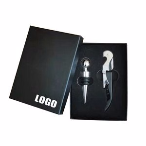 2 In 1 Wine Bottle Opener With Corkscrew And Wine Stopper