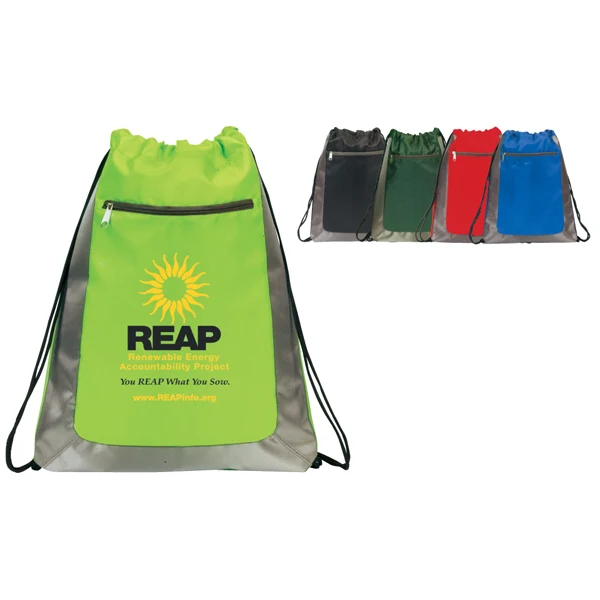 Deluxe Drawstring Backpack CUSTOM OVERSEAS 1