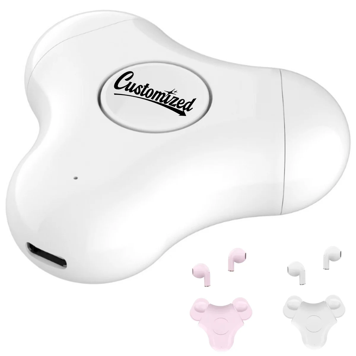 Wireless Earbud with Fidget Spinner Case 1