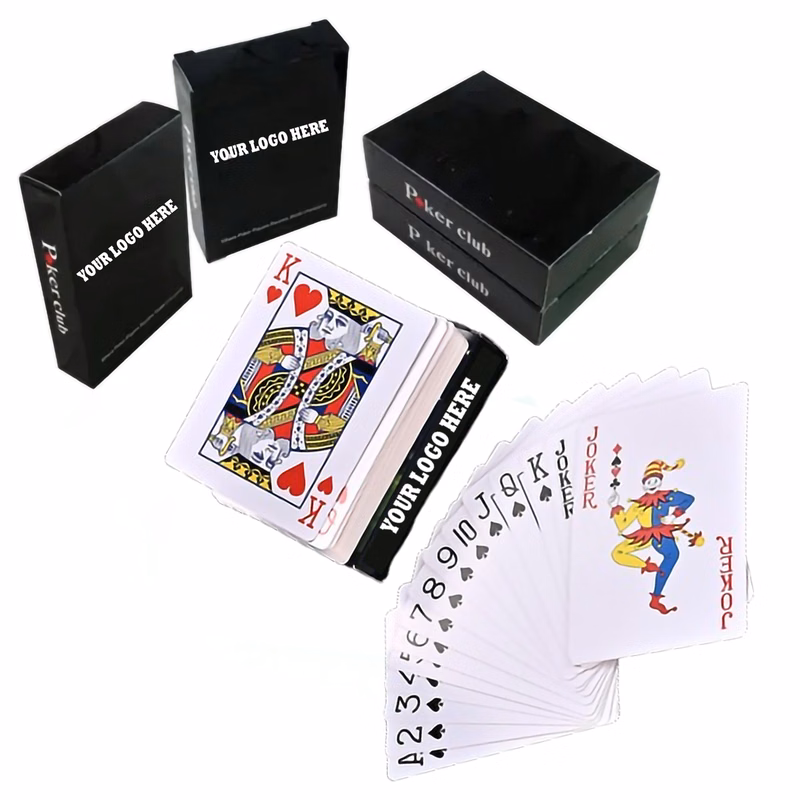 MOQ100 Full Color Customized Poker Playing Cards