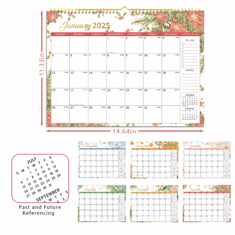 Planned Wall Calendar In 2025