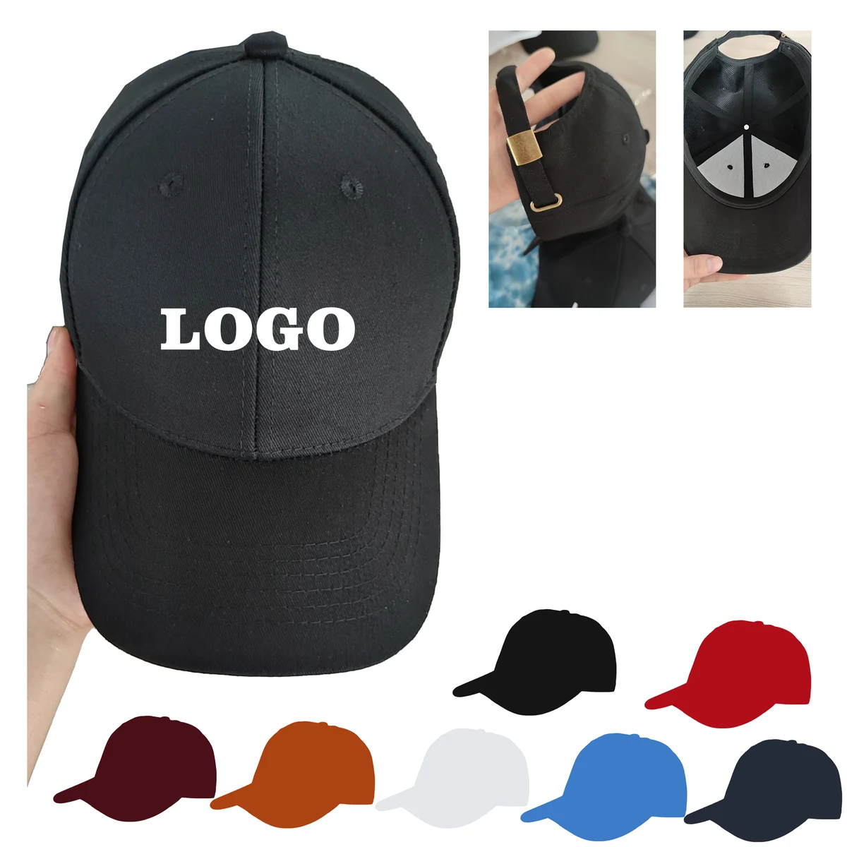 Lightweight Low Profile Cap MOQ 25PCS 1