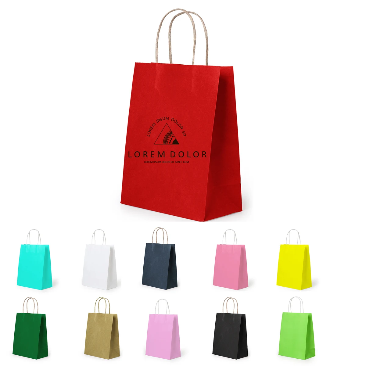 Shopping Kraft Paper Bags 1