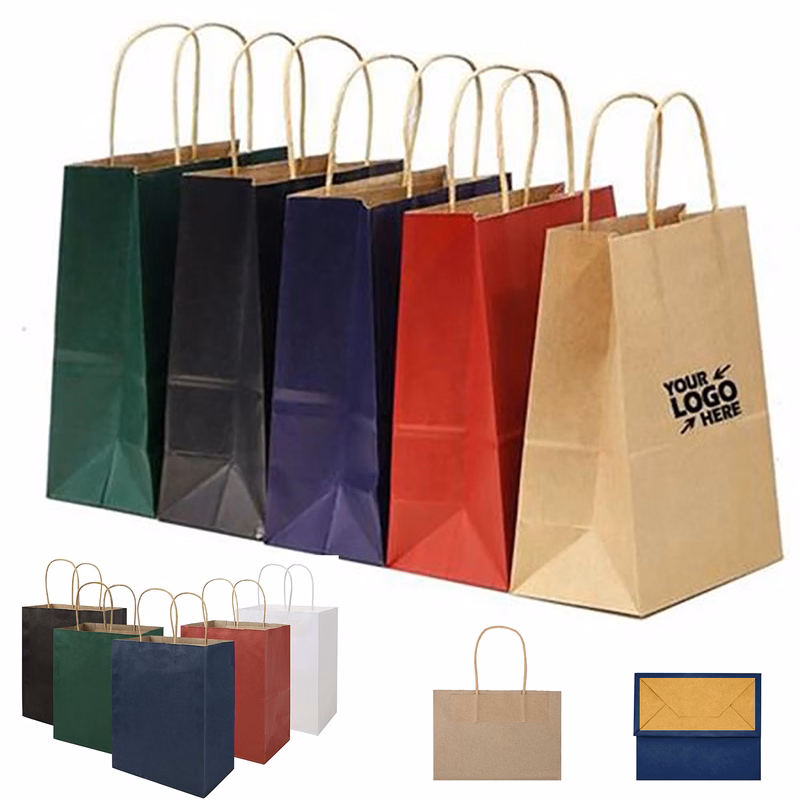 Color Gloss Paper Shopper Bag