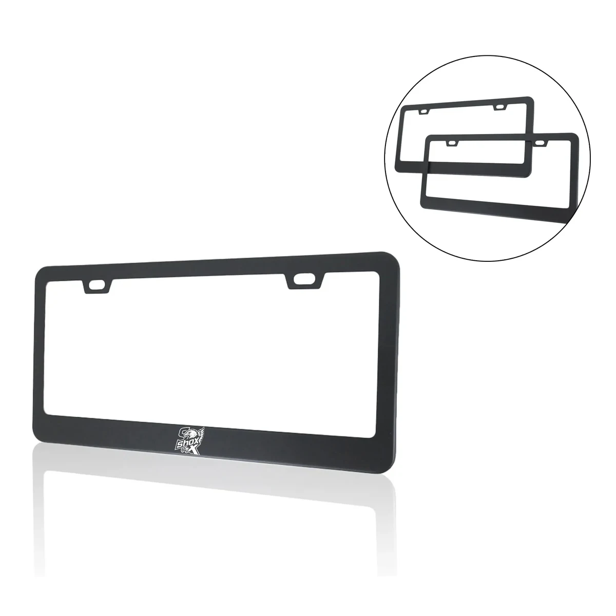 MOQ 20 Aluminum Alloy License Plate Frame 1