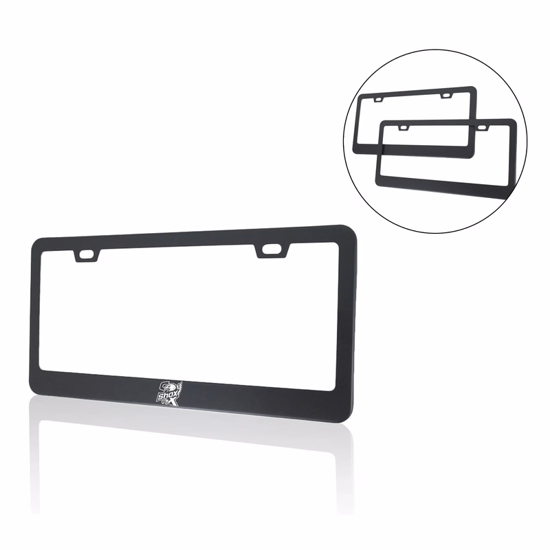 MOQ 20 Aluminum Alloy License Plate Frame