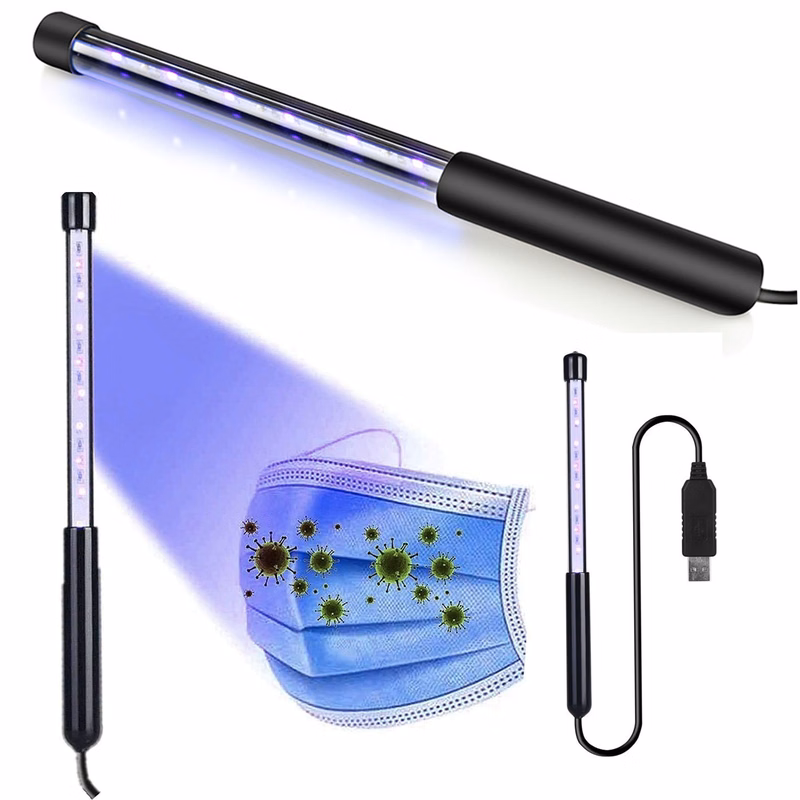 UV Light Lamp Portable Travel Wand 3W