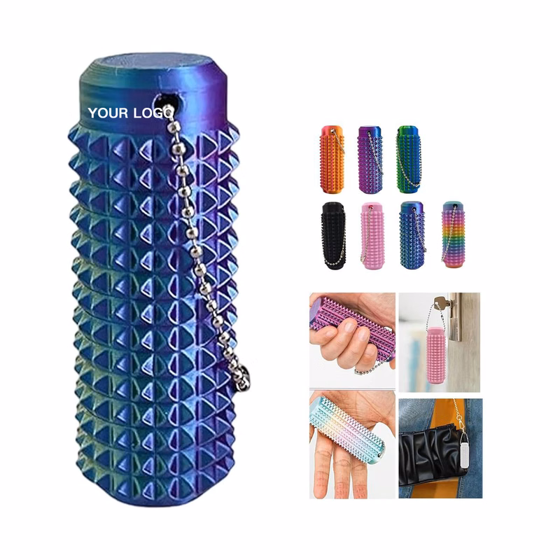 Plastic Fidget Toy with Compact Stress Relief Design