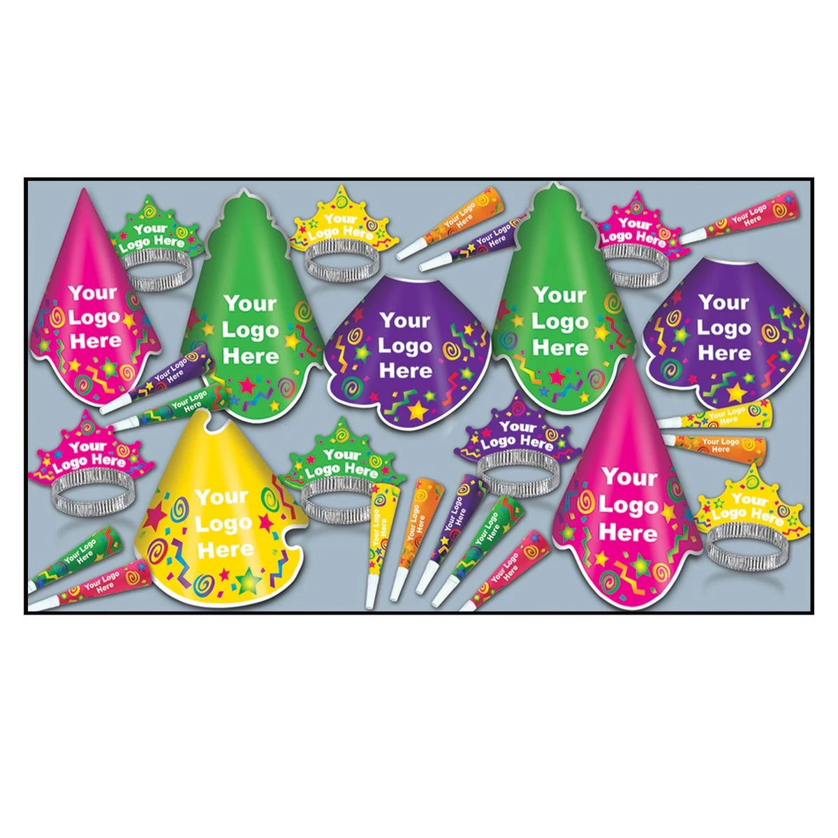 Paper Cone Hat Assortment 1