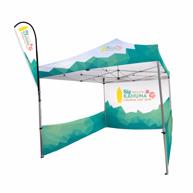 Single Sided Tent Flag