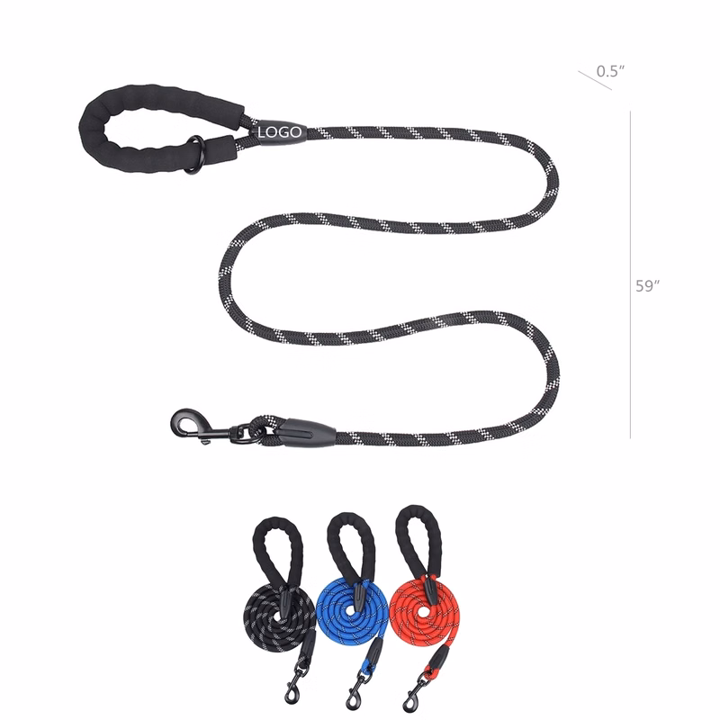 Octagonal buckle pet leash