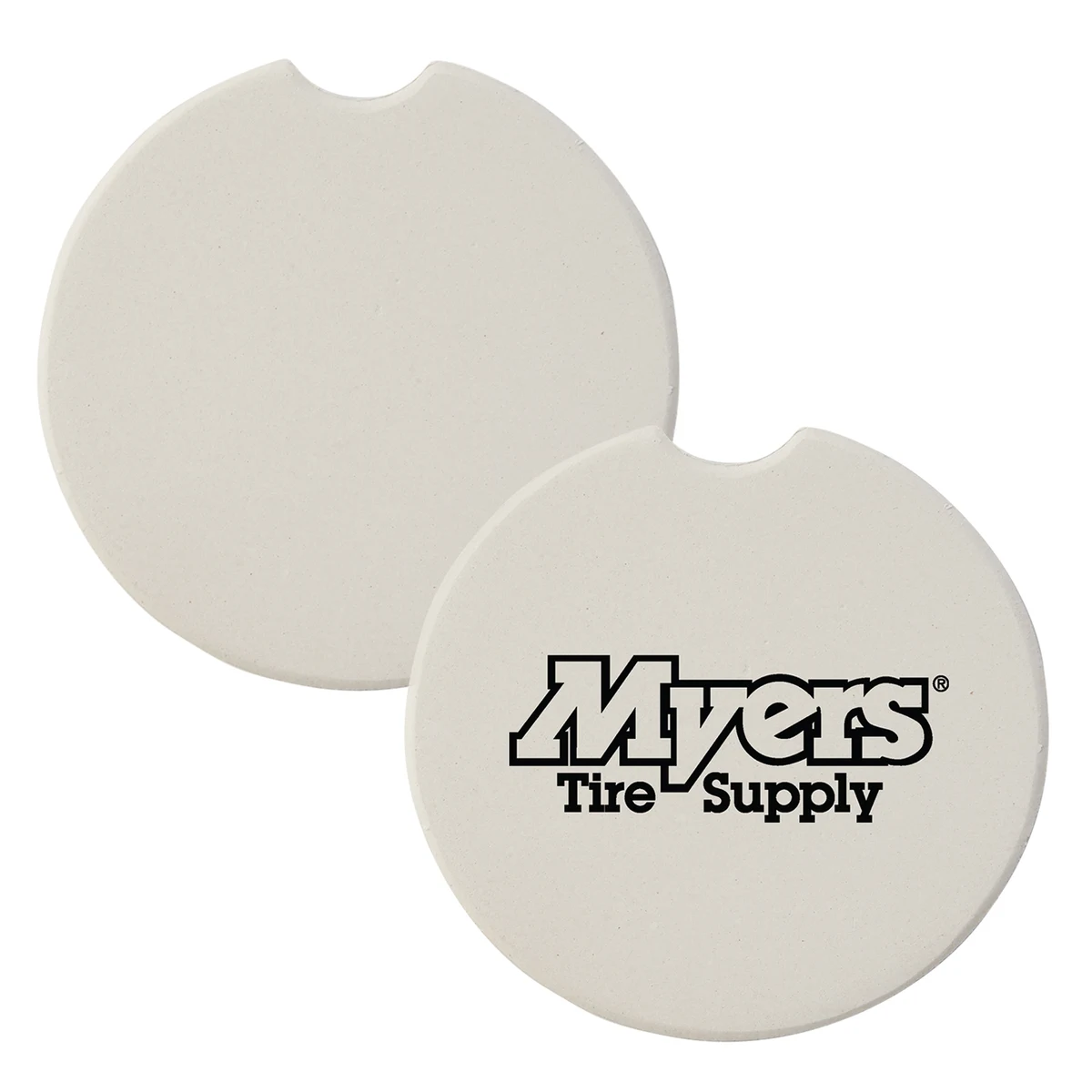 Absorbent Ceramic Car Coaster 1