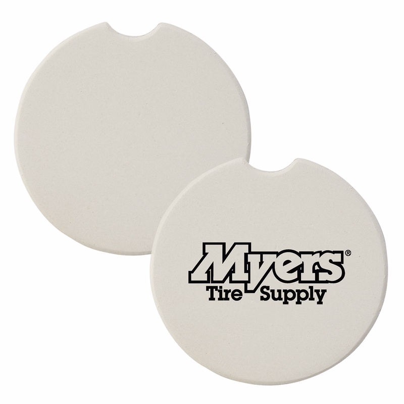 Absorbent Ceramic Car Coaster