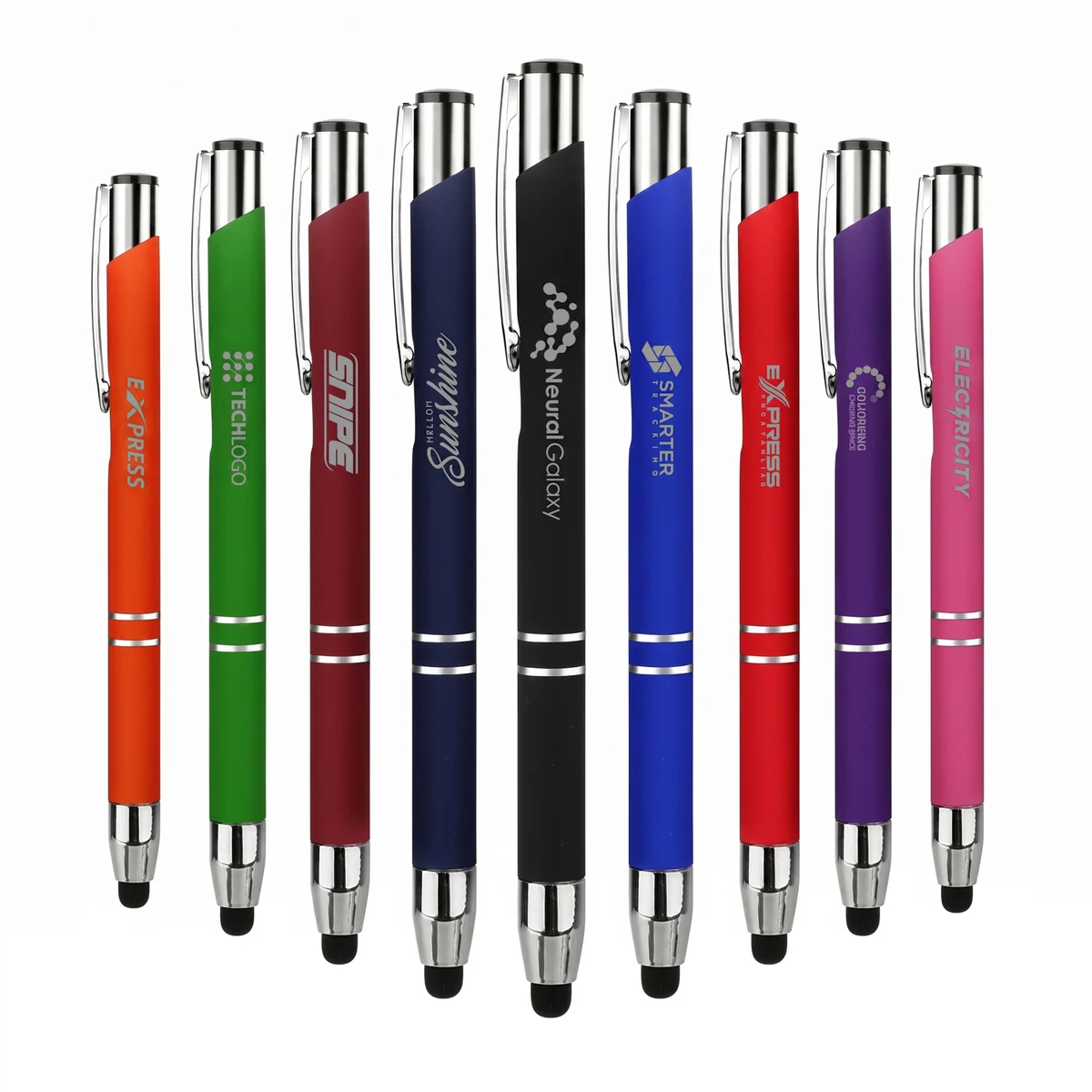 Executive Metal Aluminum Barrel Stylus Pen 1