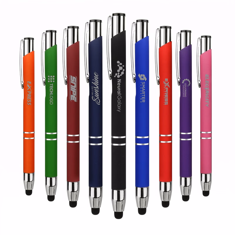 Executive Metal Aluminum Barrel Stylus Pen