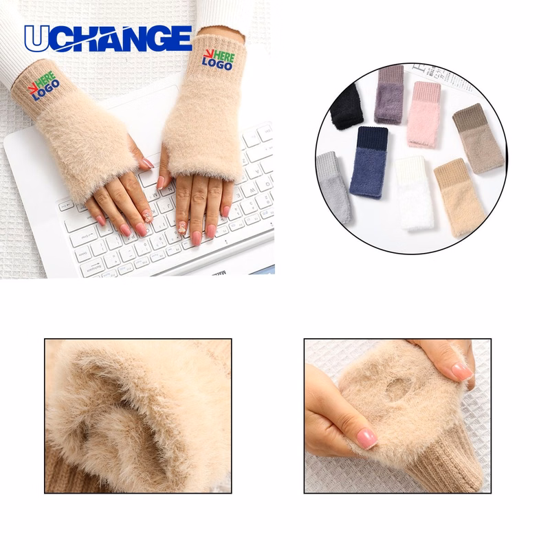 Thermal Half Finger Gloves Apparel