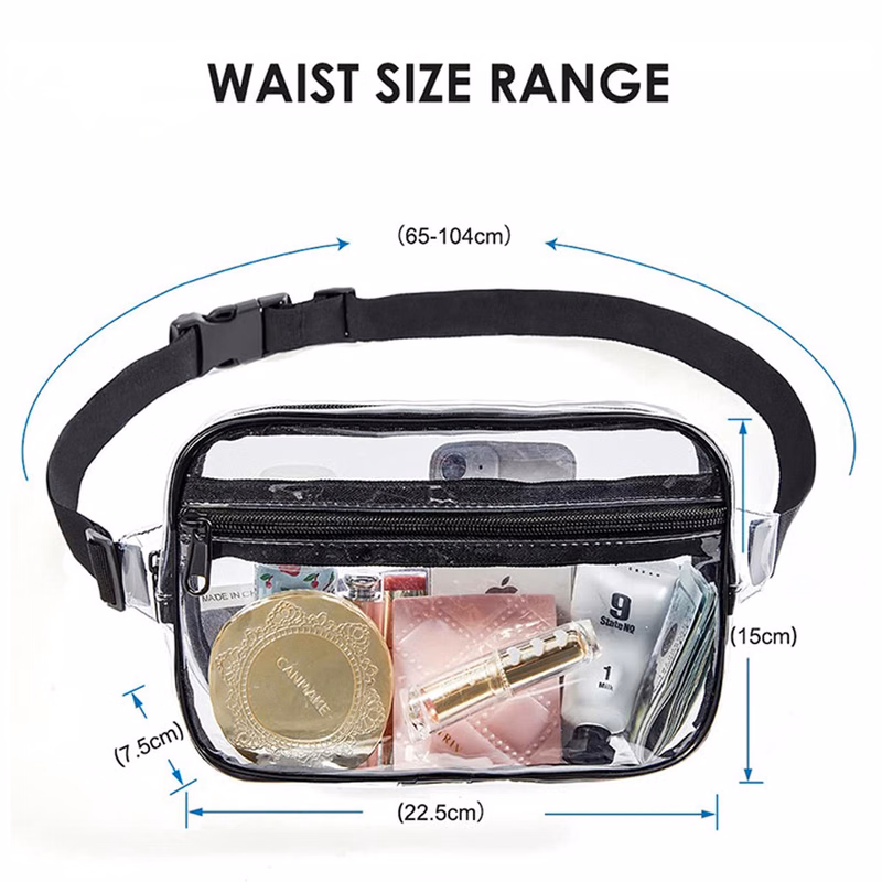 Clear Fanny Pack Stadium Approved