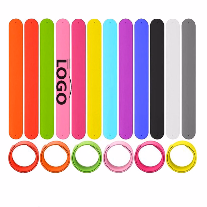 Silicone Slap Bracelet Wristband
