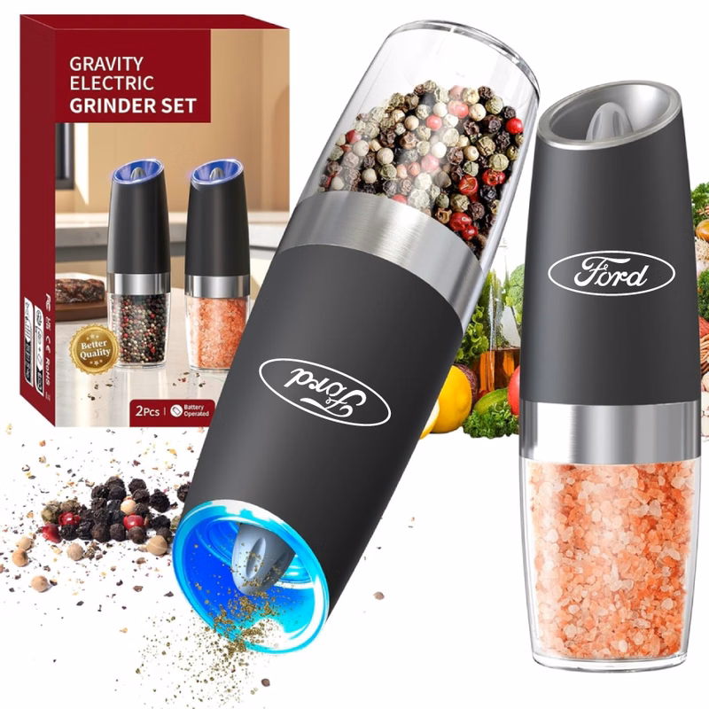 Gravity Electric Salt & Pepper Grinder Set