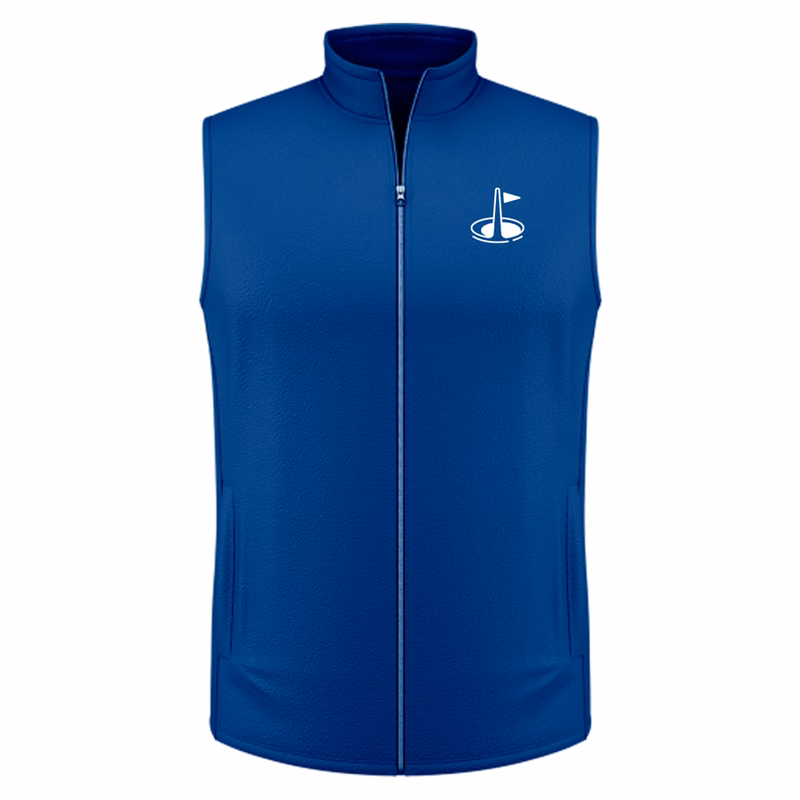 Unisex & Women's Sublimation Full-Zip Vest w/ Pockets - 220G Warp Knit