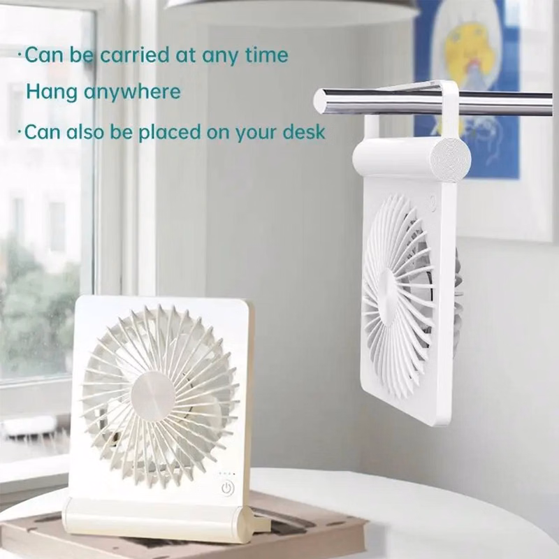 Portable 180 Degrees Adjustable Mini Desk Fan