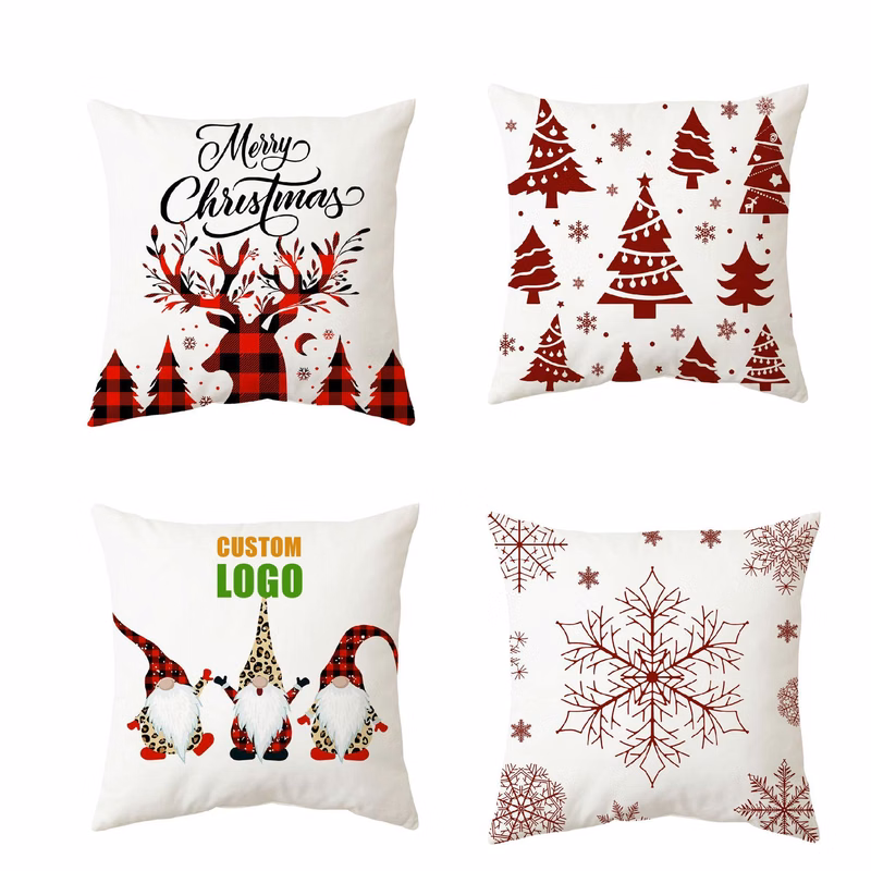 MOQ 10 pcs Festive Pillow Cover