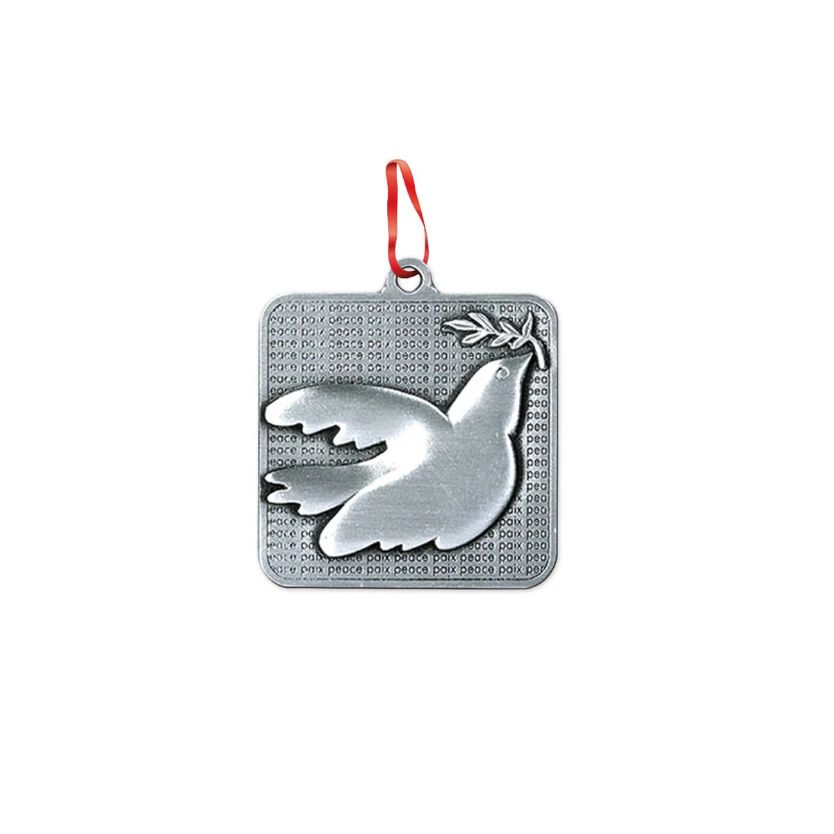 3D Ornament (1.75 " x 1.75 " Dove) 1