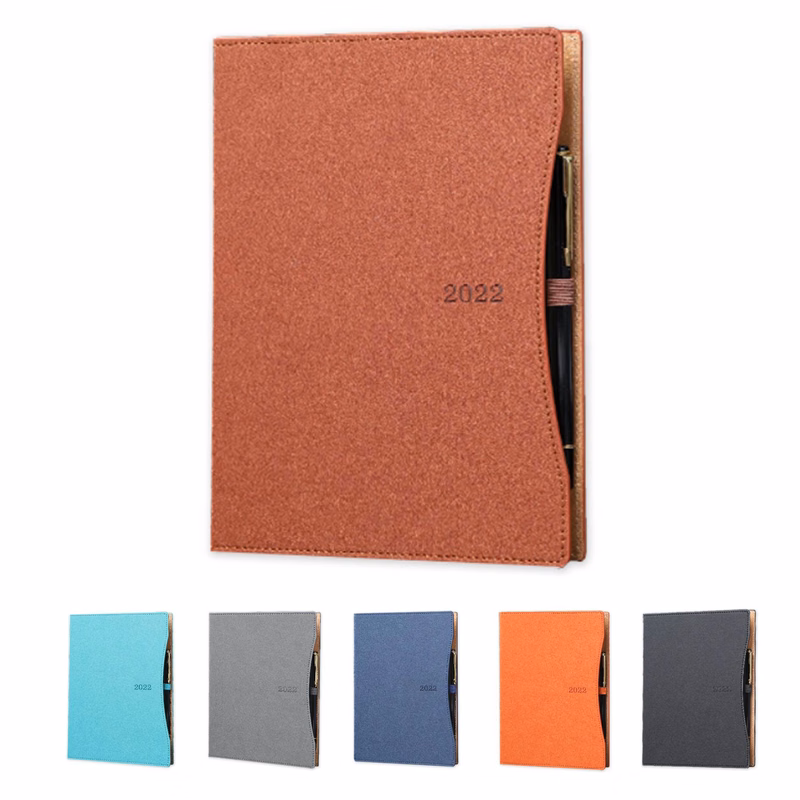 PU Leather Business Notebook With Pen