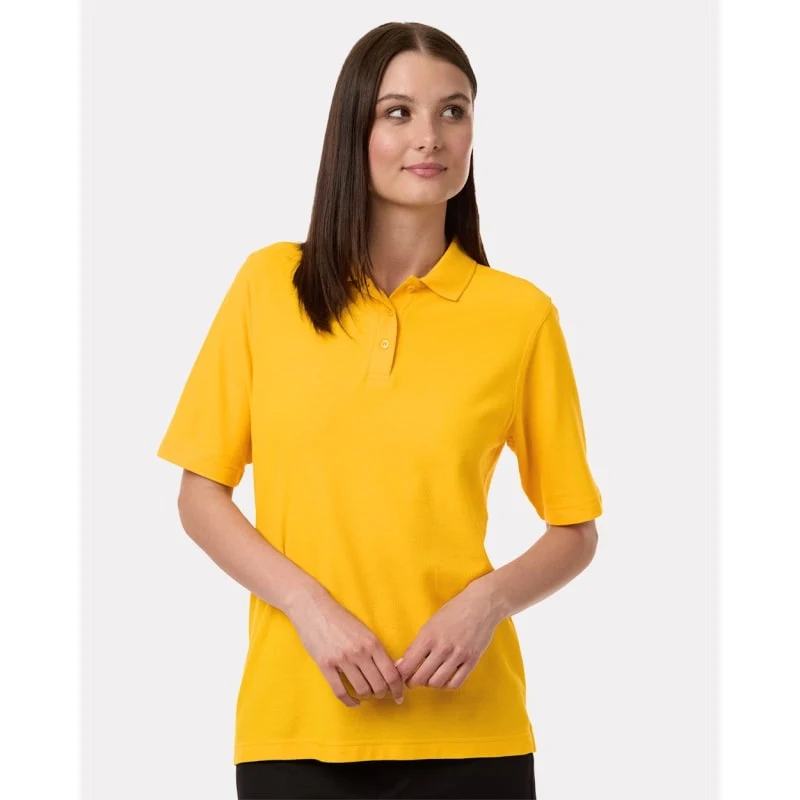 Harriton Women's Maverick CVC Pique Polo - M105W 1