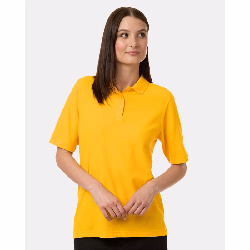 Harriton Women's Maverick CVC Pique Polo - M105W