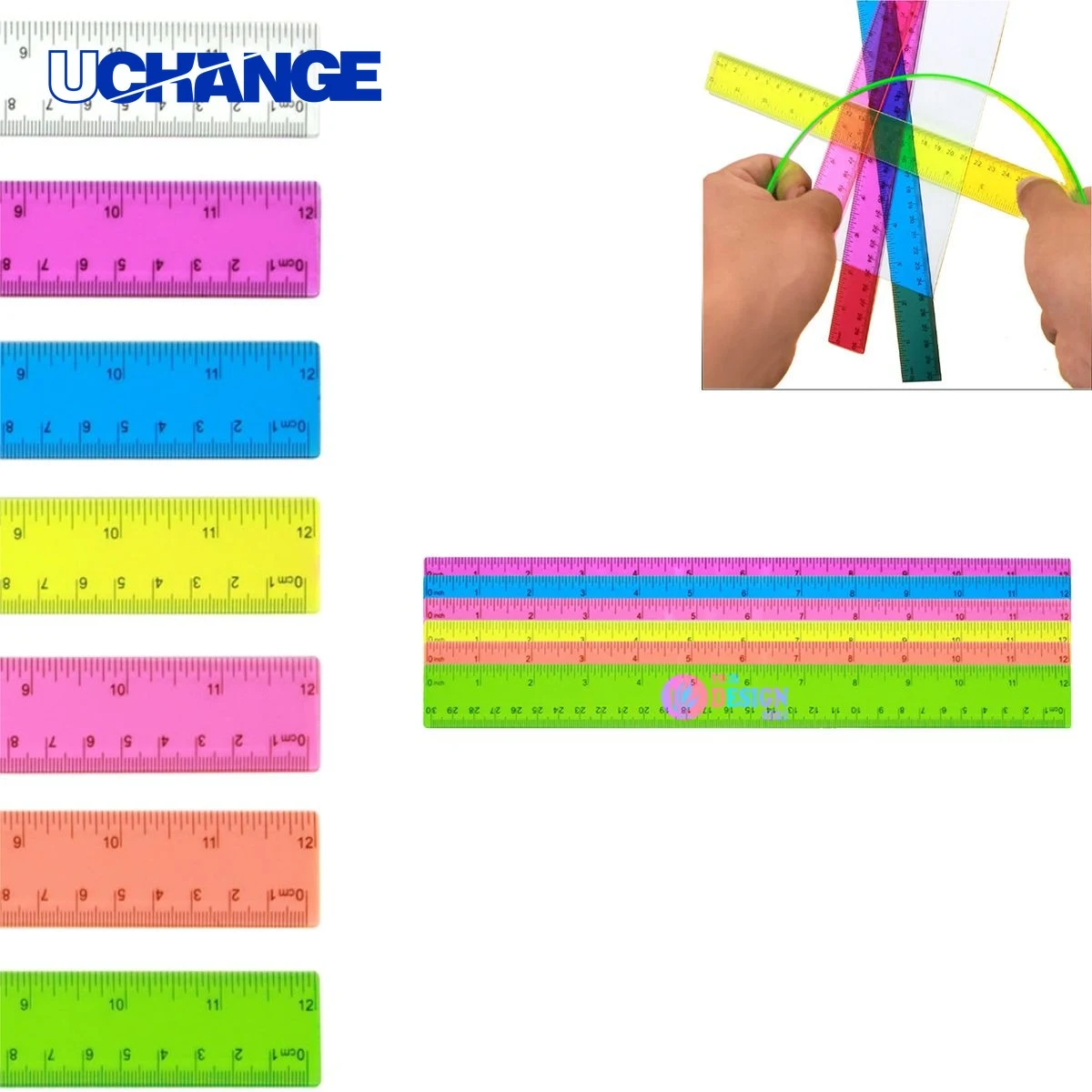 Transparent Plastic Ruler 1