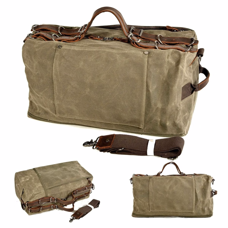 Canvas waterproof duffel bag