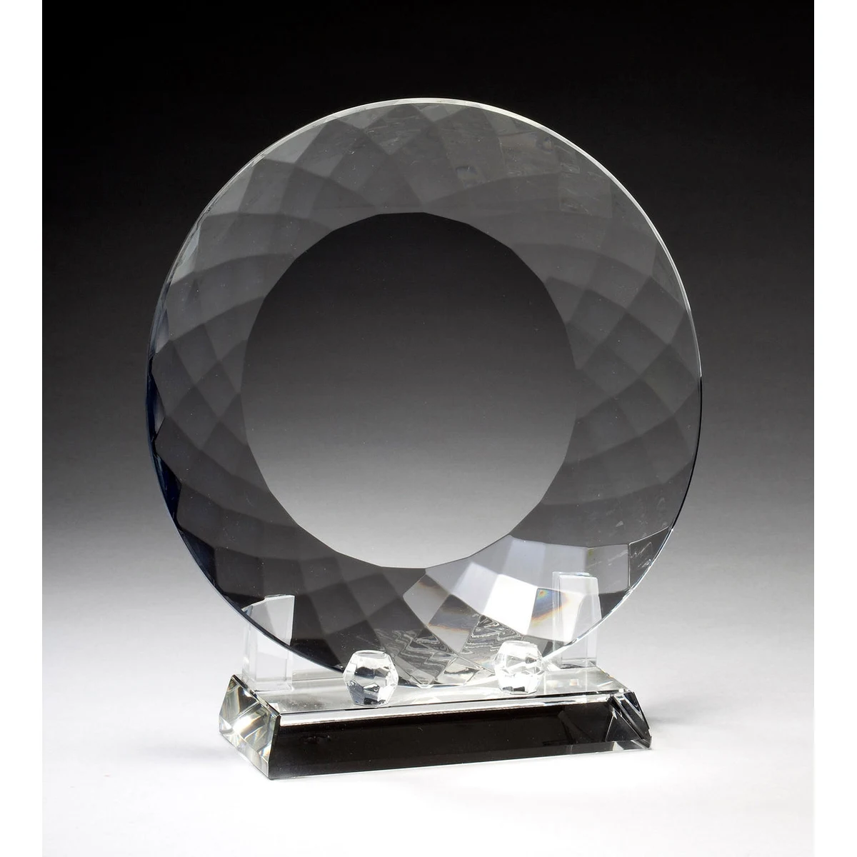 Crystal Plate And Stand 1