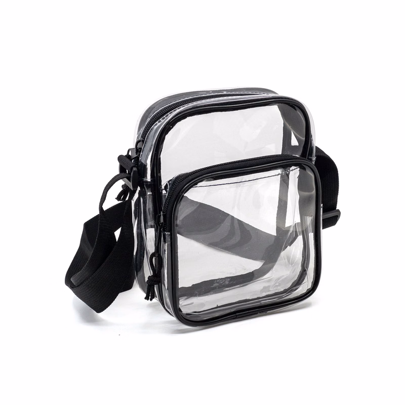 Stadium Soft Clear 2 Zippered Sling Bag.