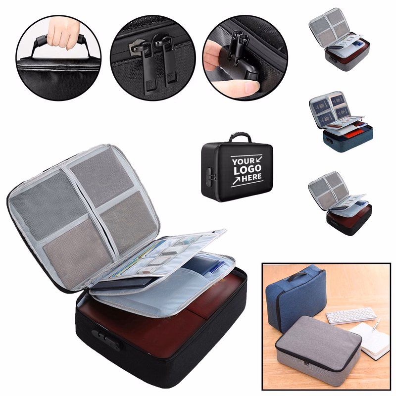 Document Bag with Lock