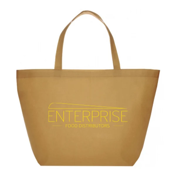 The Providence Non-Woven Reusable Tote Bag (2 Color Imprint) 1