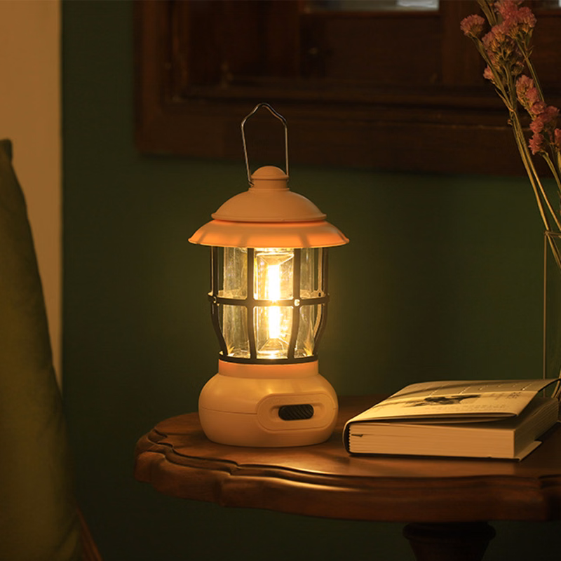 Vintage Camping Lantern Rechargeable