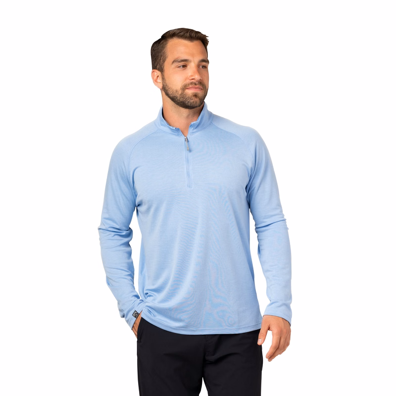 Storm Creek Men's Renewer II Poly/Lyocell Blend Quarter Zip