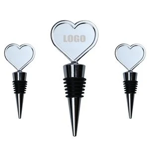 Charming Heart Shaped Wine Bottle Stopper 1